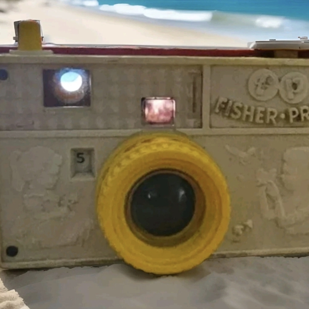 Fisher Price Toy Camera #784 Vintage Picture Story 1967, Well Loved and Works!